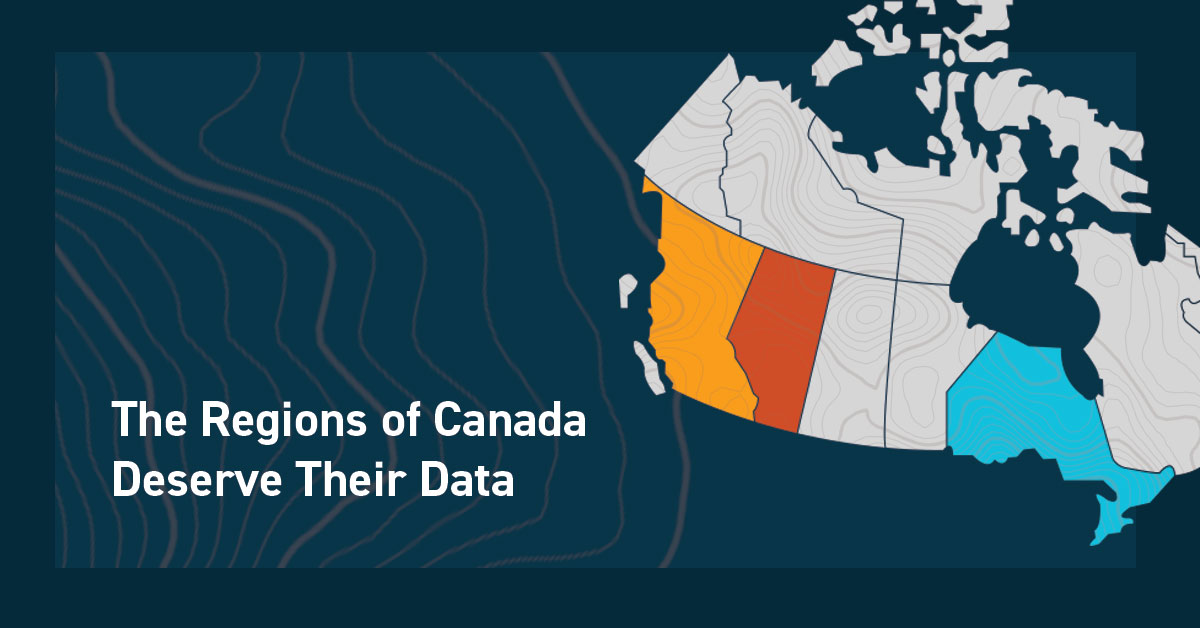 The Regions of Canada Deserve Their Data