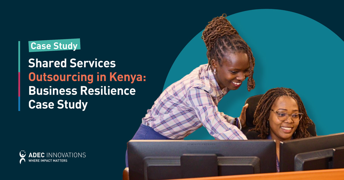 Adec-Innovations shared services outsourcing Kenya business resilience